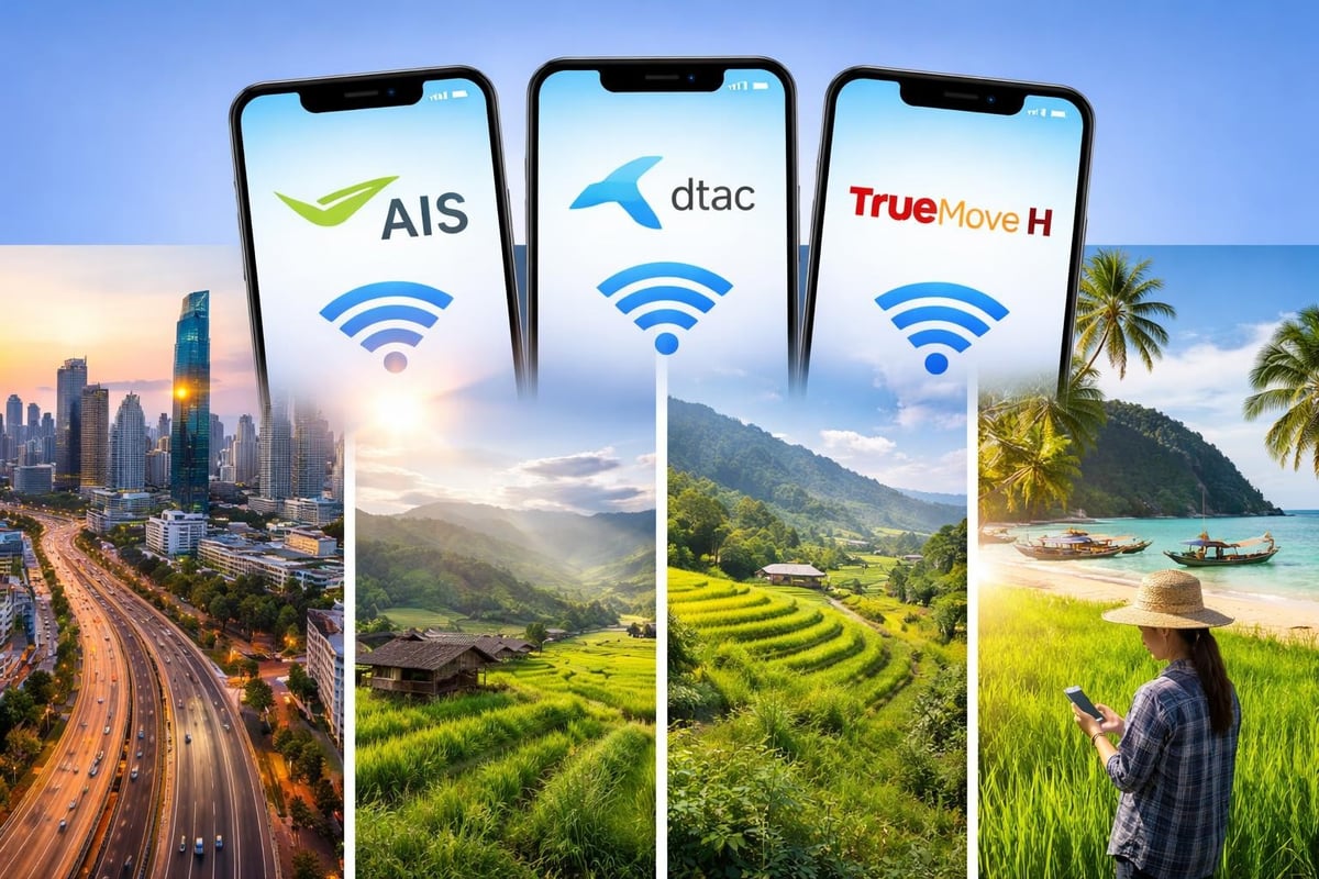Thailand mobile network comparison