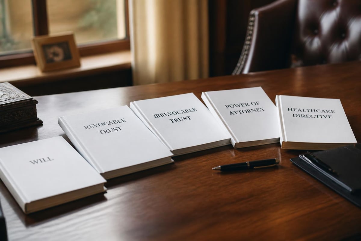 Legal documents in wealth transfer planning