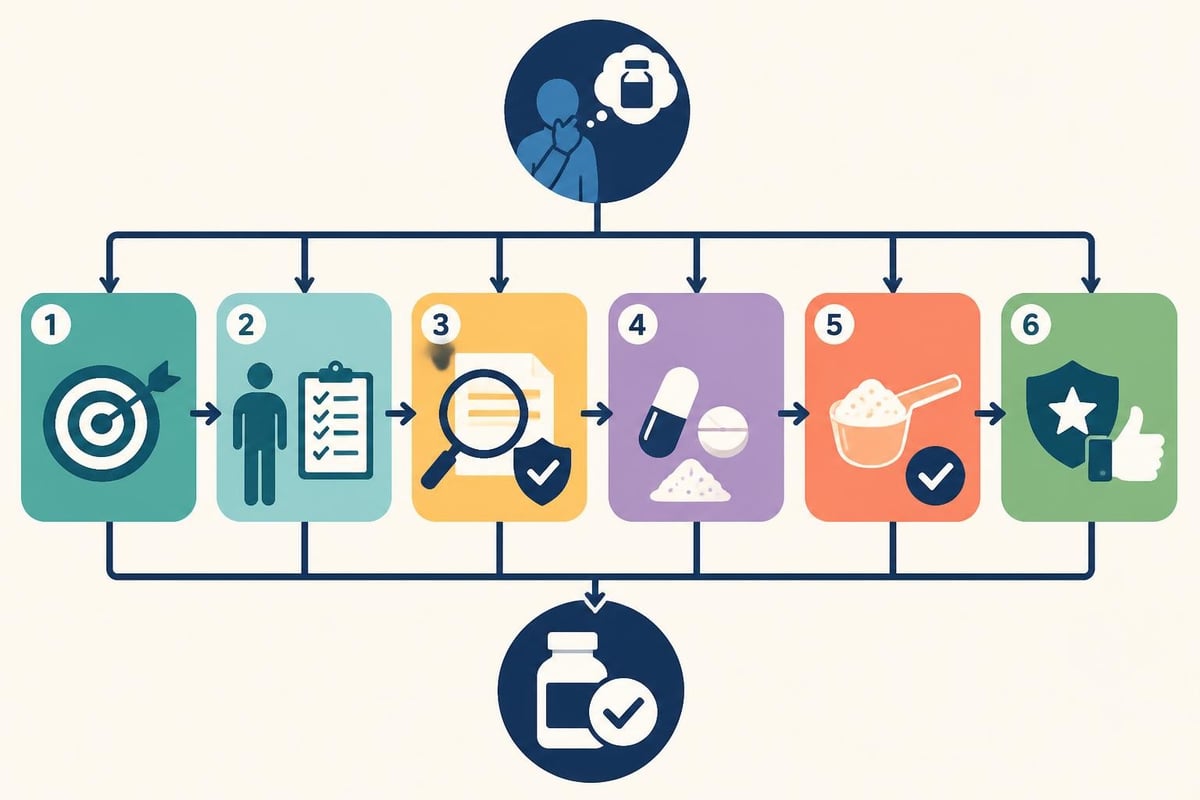 Personalized supplement selection framework