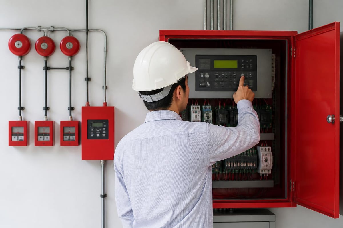 Fire alarm system zones