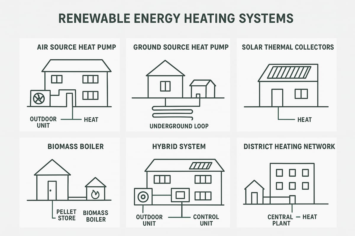 Types of Renewable Energy Heating Systems for Homes