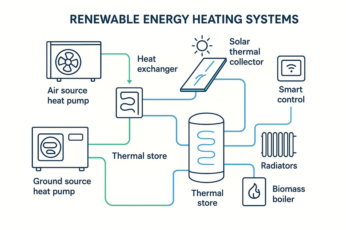 How Renewable Heating Systems Work: Technology, Integration, and Performance