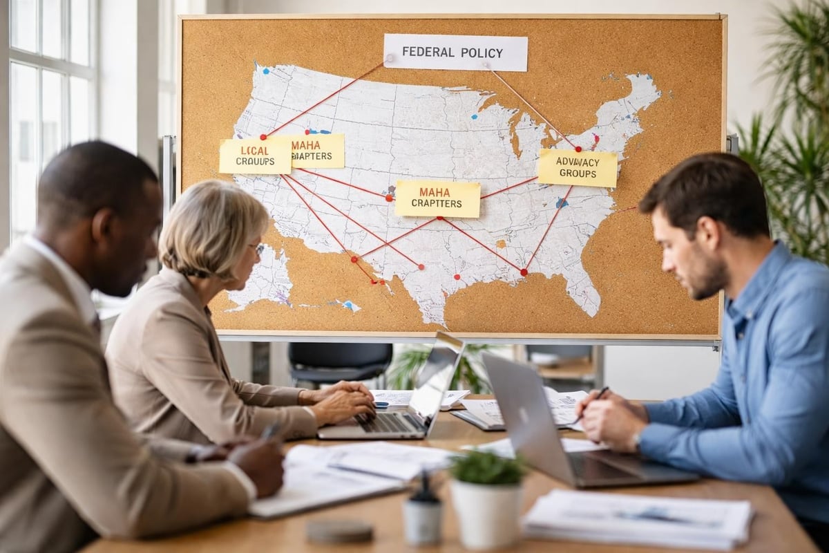 MAHA organizational network