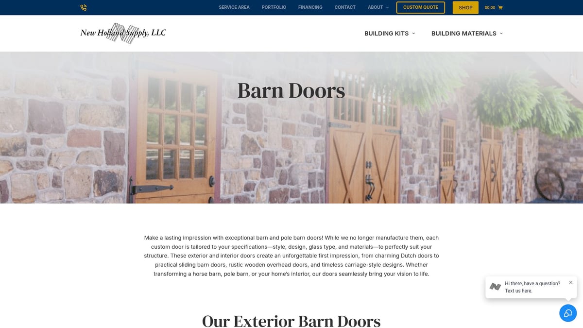 7 Best Barn Doors for Sale in 2026 for Every Home Style - New Holland Supply – Custom Exterior & Interior Barn Doors