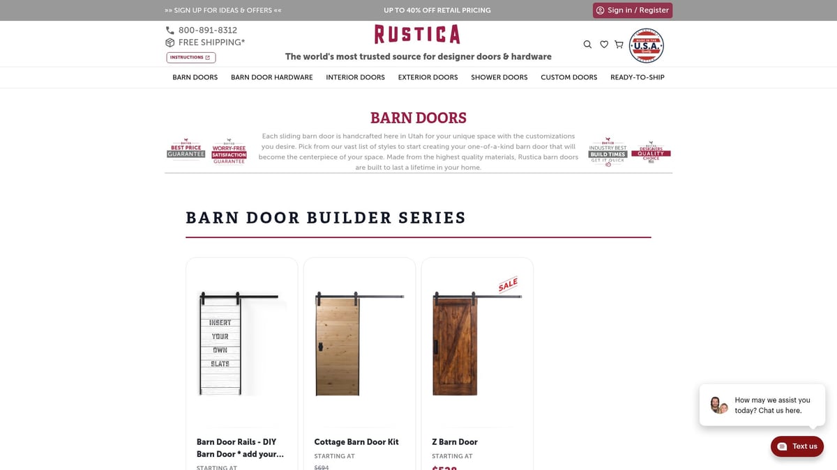 7 Best Barn Doors for Sale in 2026 for Every Home Style - Rustica – Designer Sliding Barn Doors