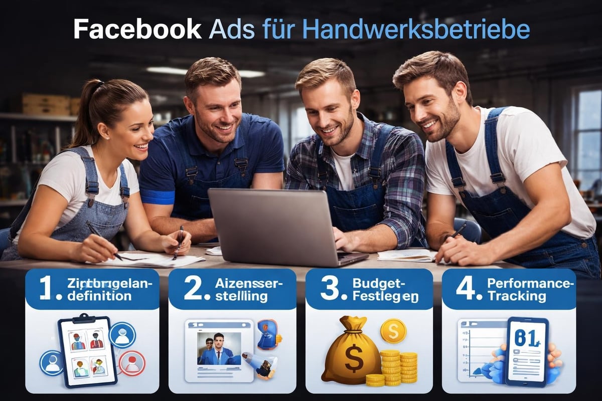 Facebook Ads Kampagnenstruktur für Handwerker