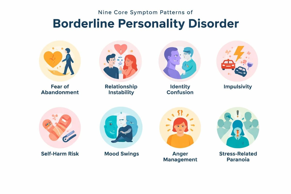 BPD emotional intensity patterns