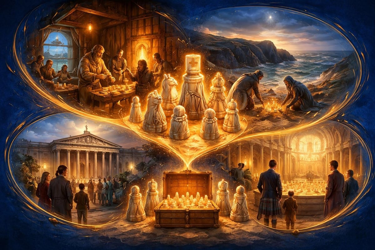 Lewis Chessmen discovery timeline