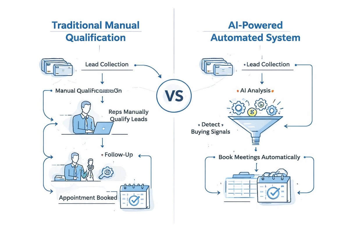 Evolution from traditional to AI-powered lead generation