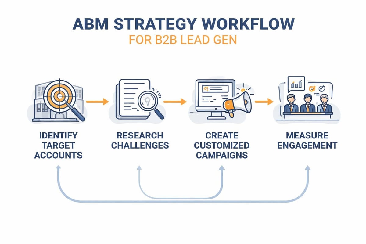 Account-based marketing targeting process