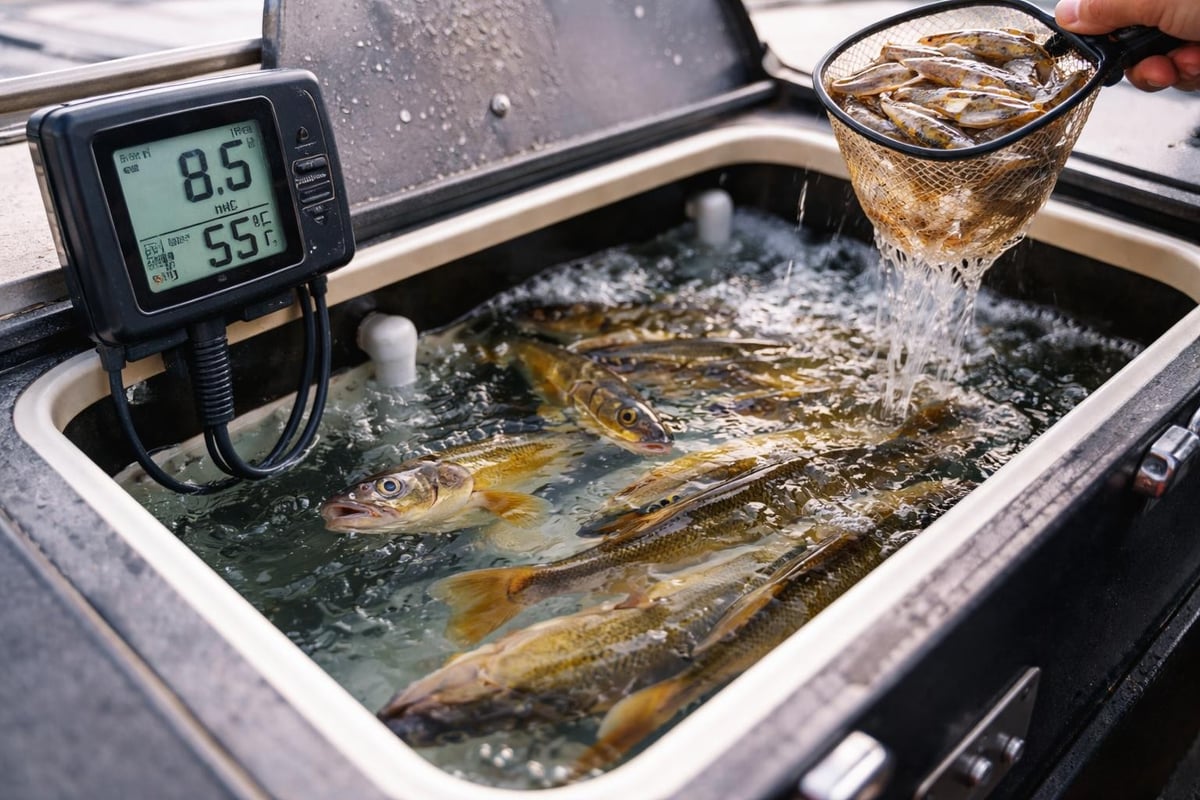 Goggle eye bait care