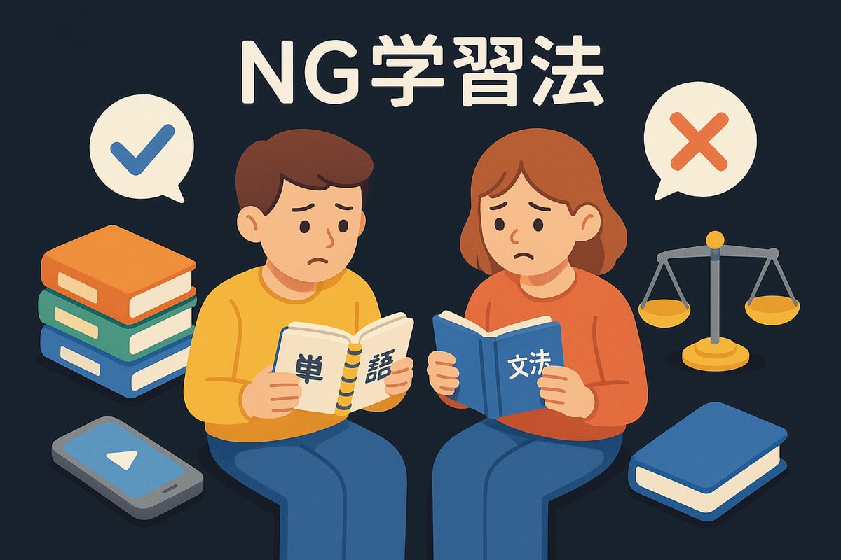 英会話学習で避けたいNG勉強法とその理由