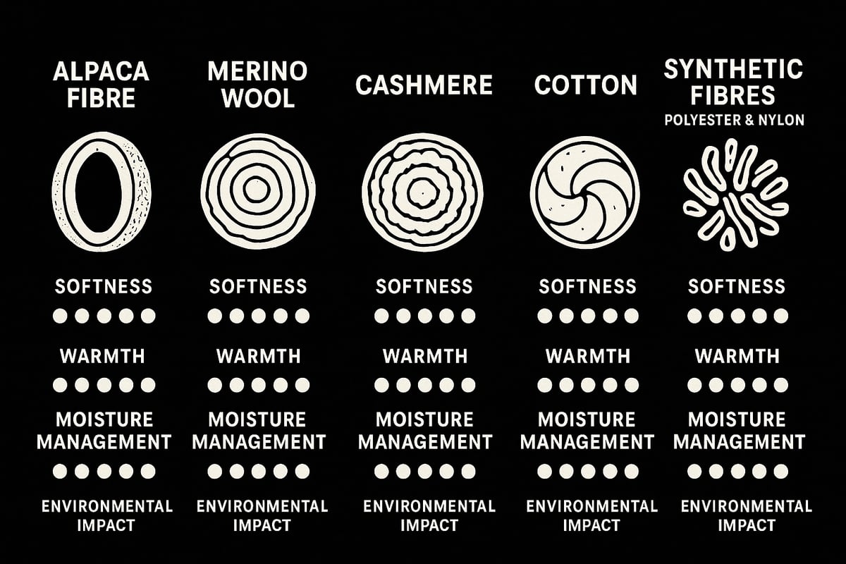 Alpaca vs. Other Natural and Synthetic Fibres