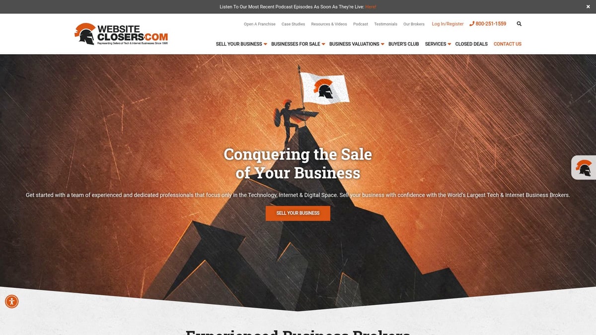 9 Best Websites to Sell Your Business in 2026 - Website Closers