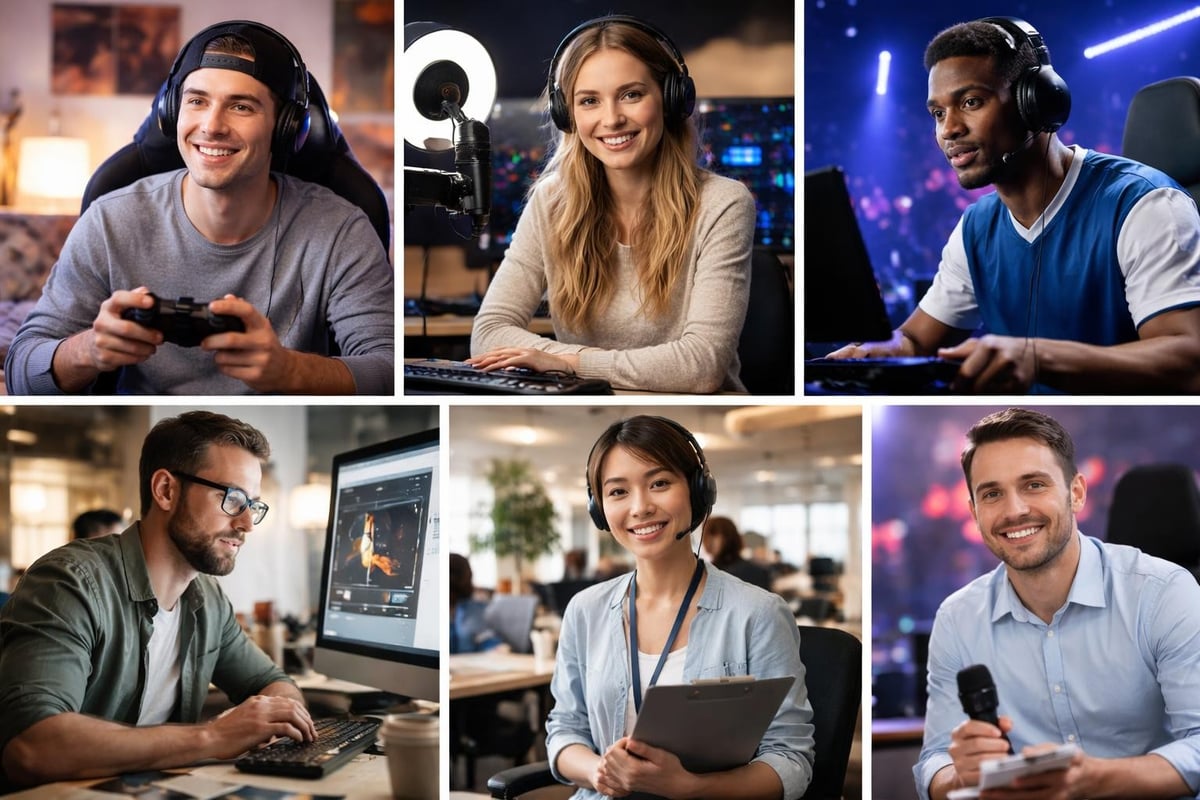 Gaming career pathways