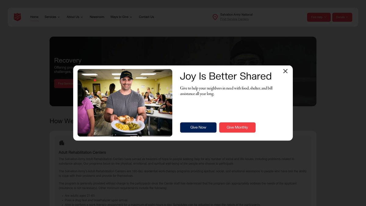 9 Essential Free Rehabilitation Centres Near Me in 2026 - Salvation Army Adult Rehabilitation Center