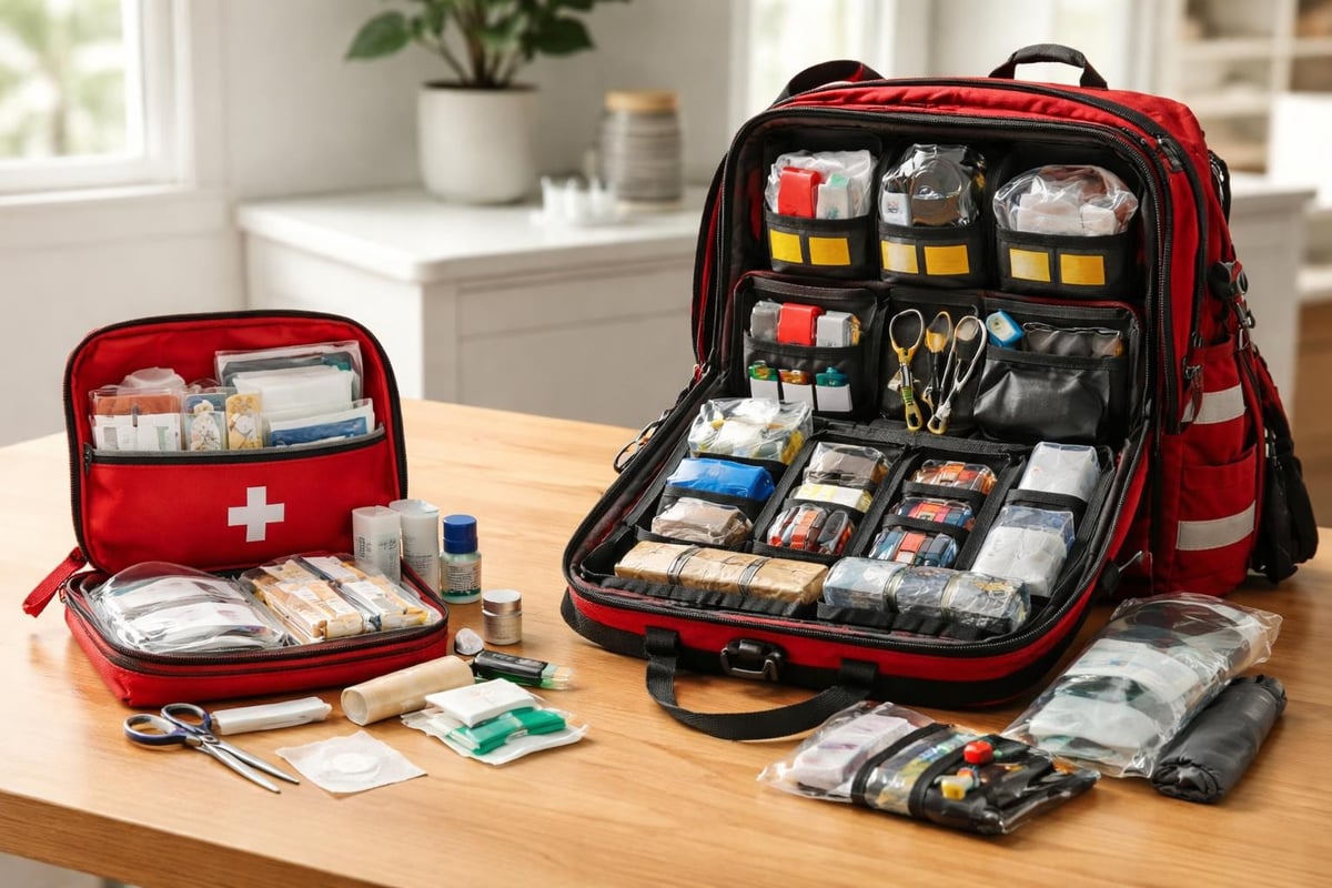 Emergency kit comparison