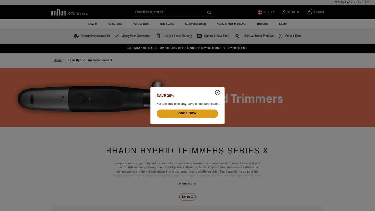 Top 7 Body Trimmer Men Picks for Smooth Grooming 2026 - Braun Series X Hybrid Trimmer