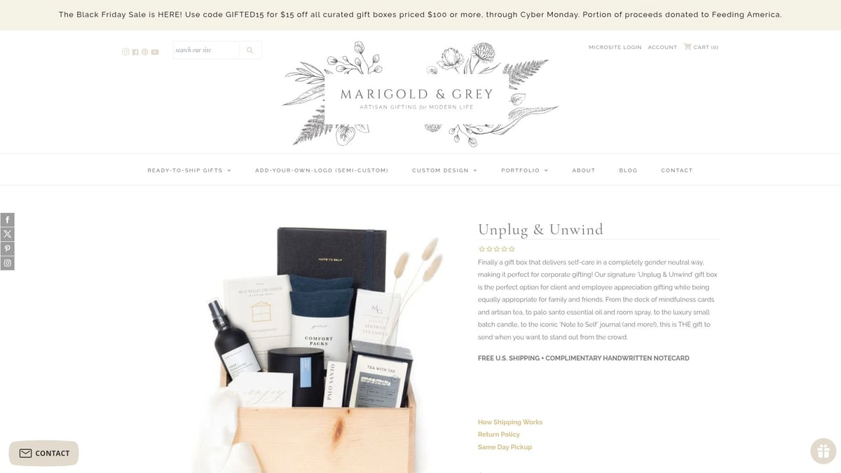 7 Best Self Care Boxes for Ultimate Relaxation in 2025 - Unplug & Unwind – Marigold & Grey