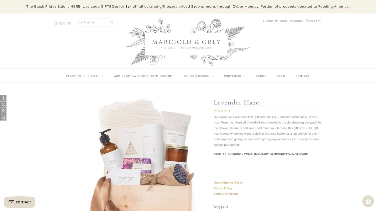 7 Best Self Care Boxes for Ultimate Relaxation in 2025 - Lavender Haze – Marigold & Grey