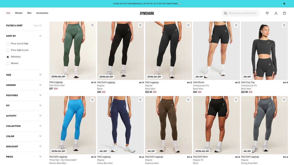 8 Trendy Summer Workout Outfits to Try in 2025 - Gymshark Vital Seamless 2.0 Set