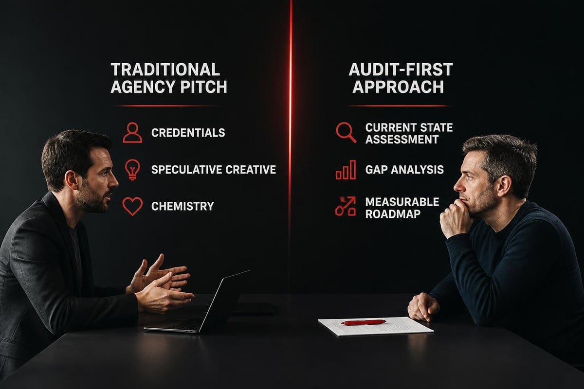 Agency pitch process comparison