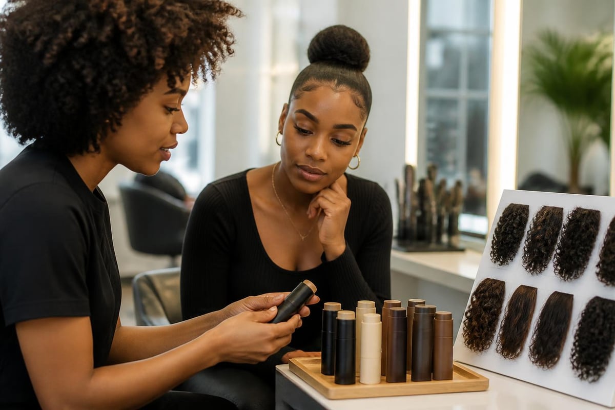 Hair type matching guide