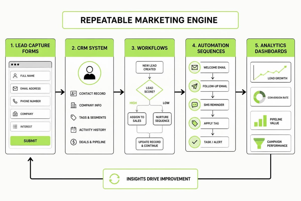 Marketing systems infrastructure
