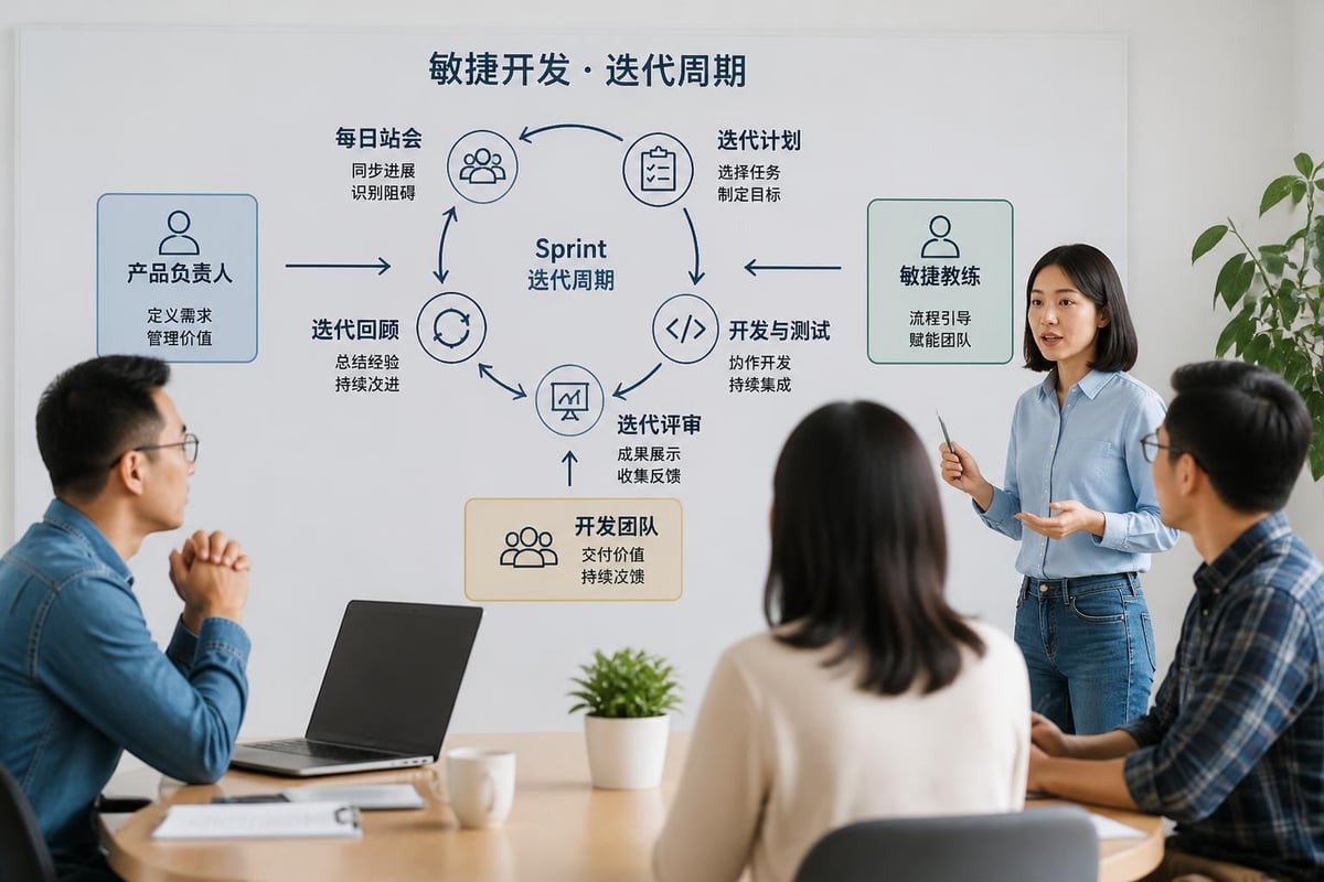 敏捷開發流程圖