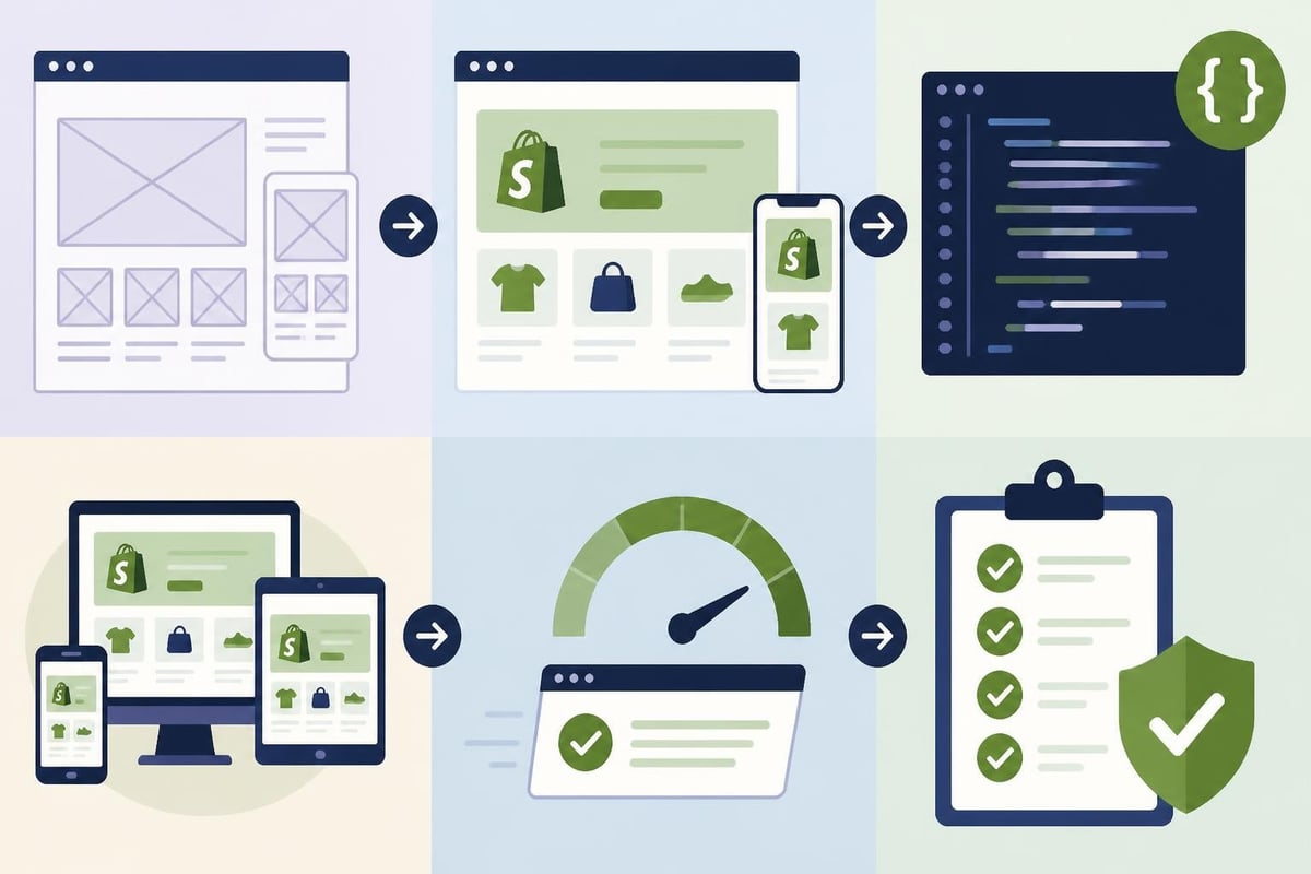 Shopify store designer workflow
