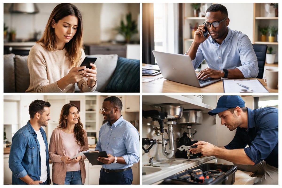 Property maintenance coordination