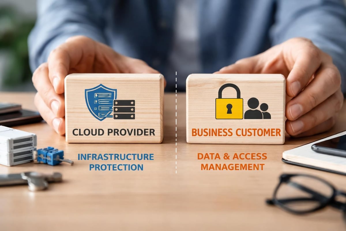 Cloud security responsibility model