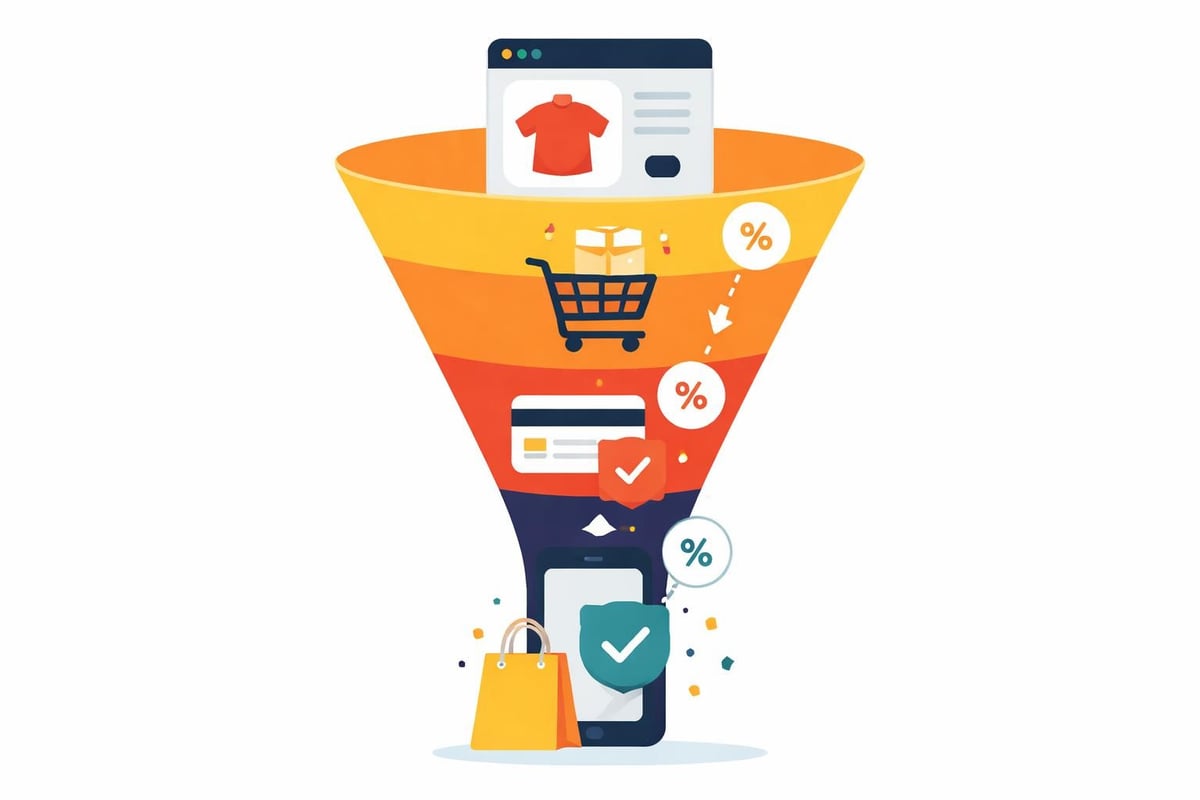 Conversion funnel analysis
