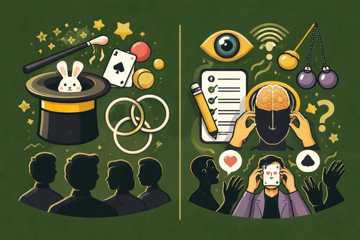 Mentalist performance techniques