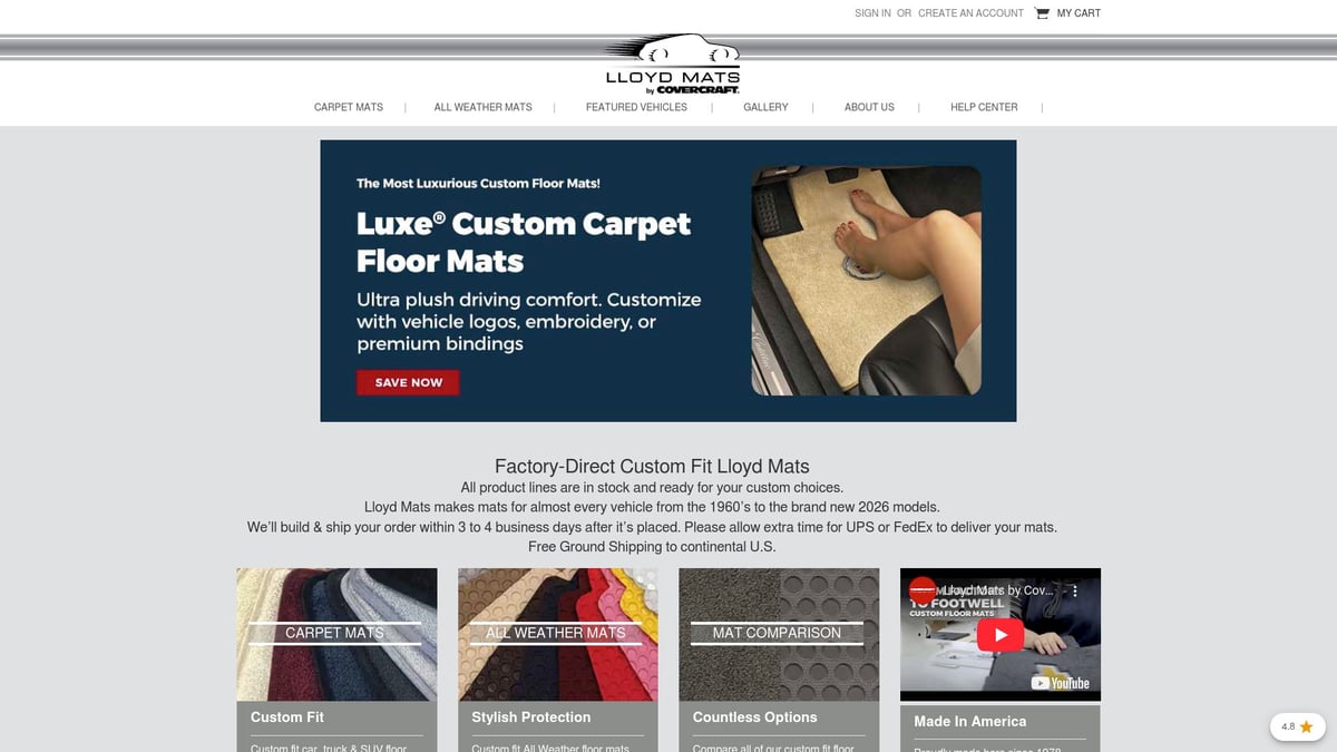 Top 7 Floor Mats For Jaguar Models To Upgrade In 2025 - Lloyd Mats Luxe Custom Jaguar Mats