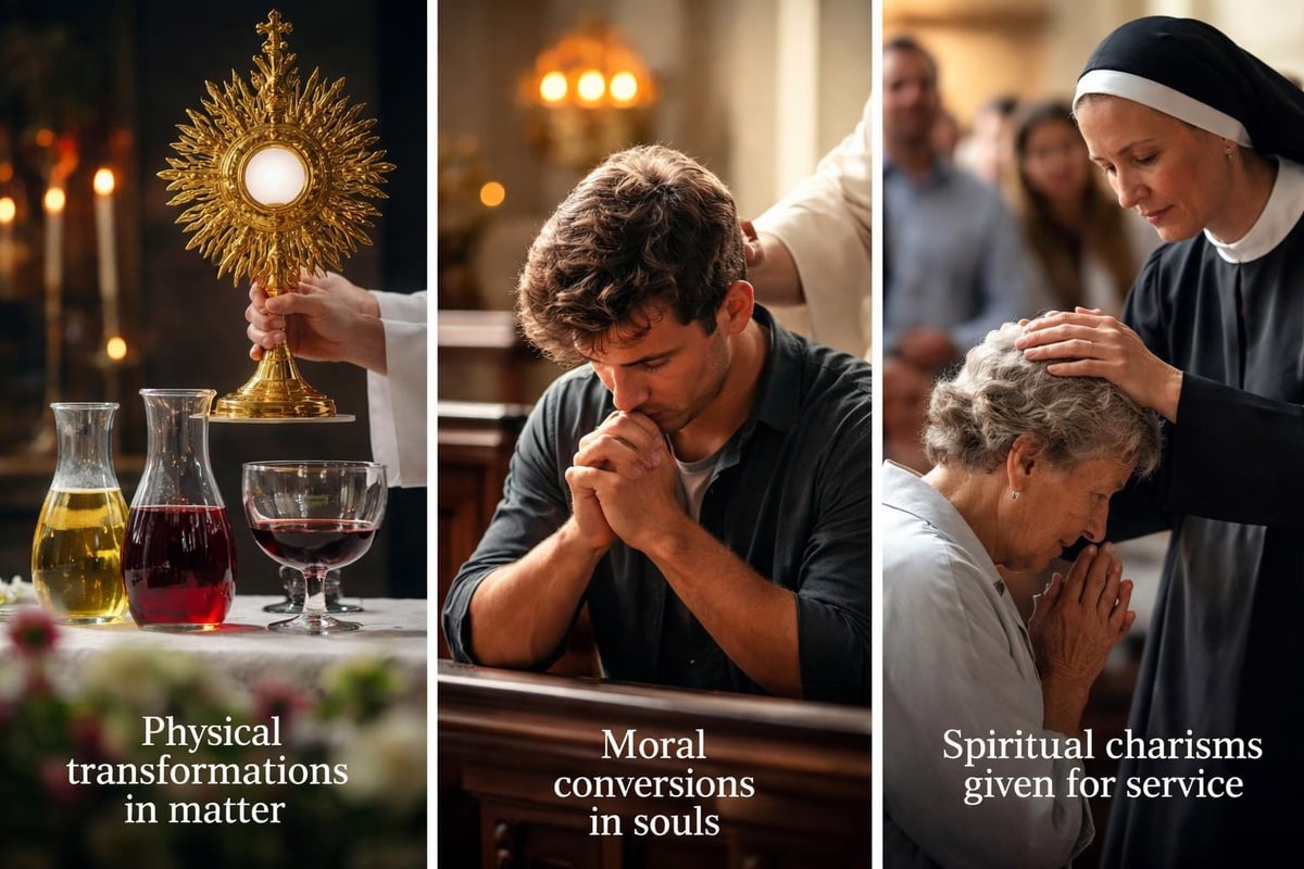 Categories of Catholic miracles