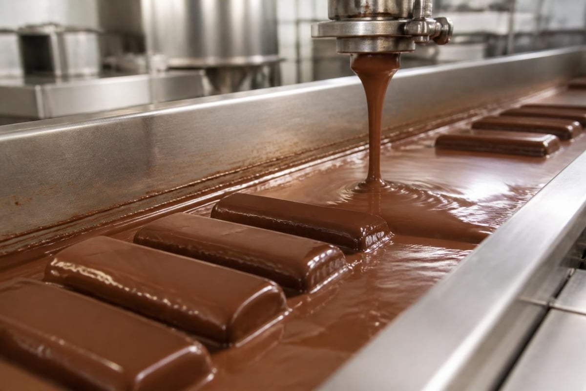 Peppermint Crisp manufacturing process
