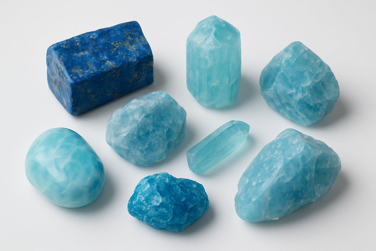 The Allure and Symbolism of Blue Crystals
