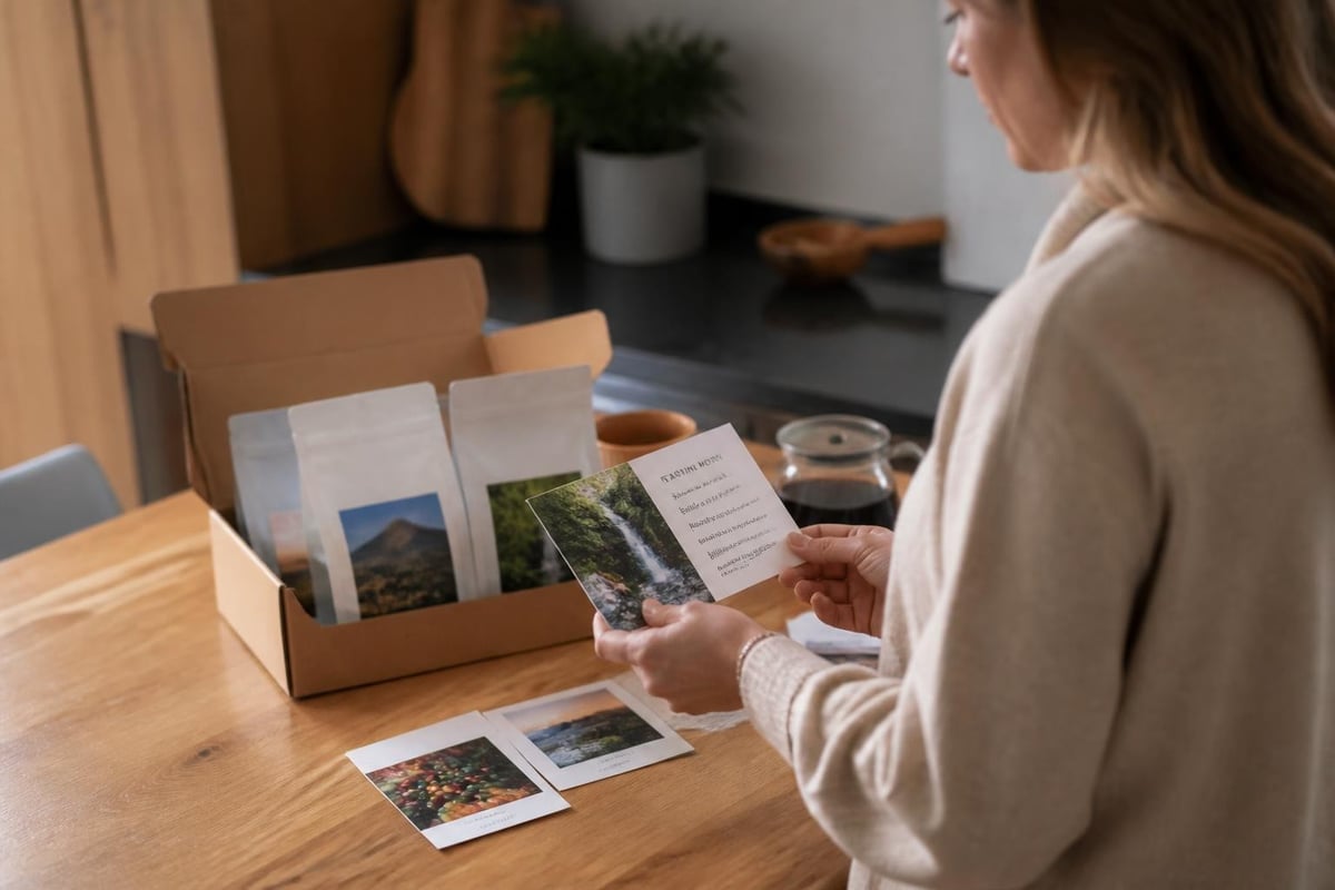 Coffee subscription journey
