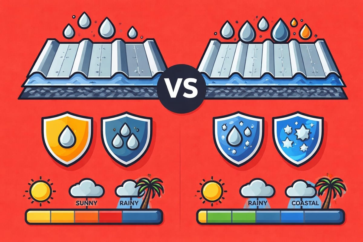 Steel metal roofing specifications