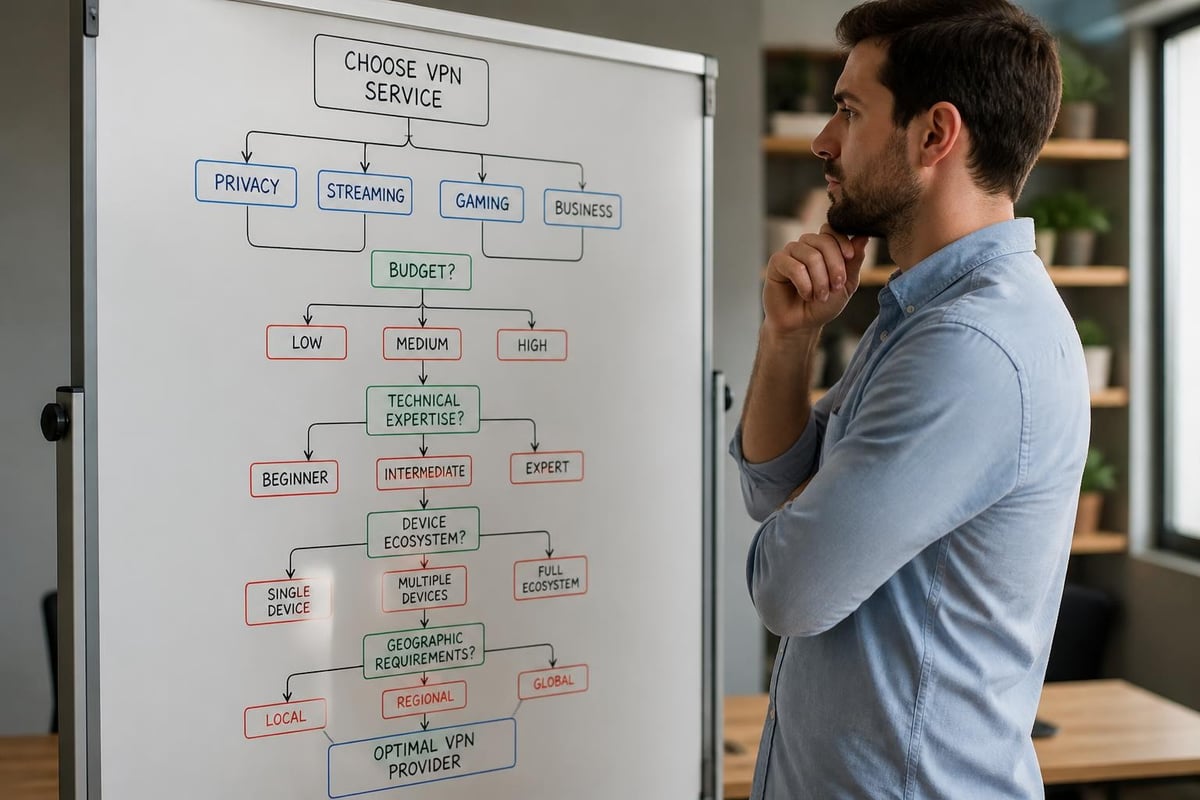 VPN selection workflow