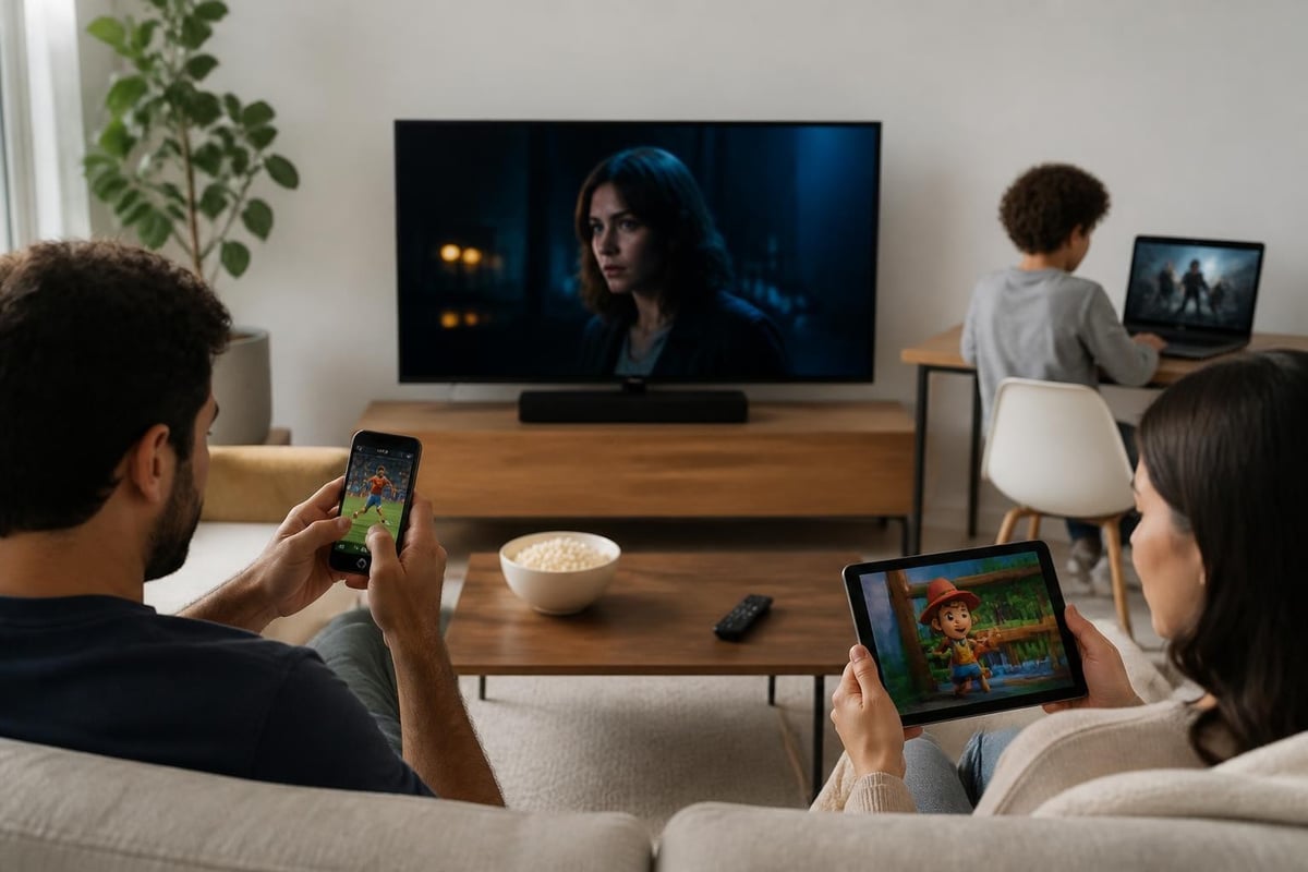 Multi-device streaming setup
