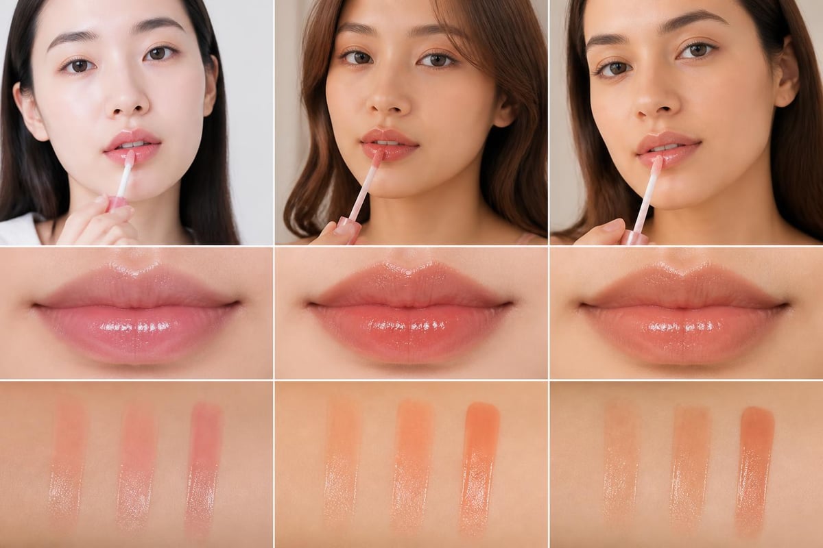 Korean lip oil shade selection guide