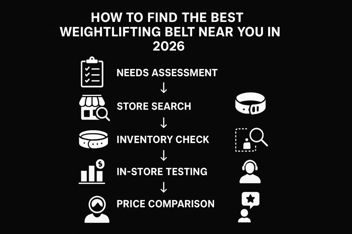 How to Find the Best Weightlifting Belt Near You in 2026