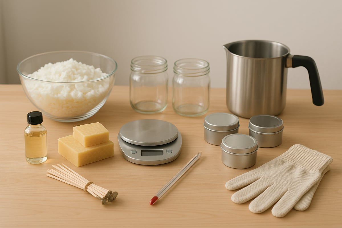 Essential Materials and Tools for Candle Making
