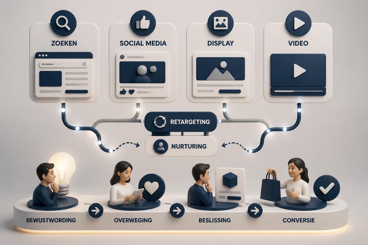 Multi-channel marketing integratie