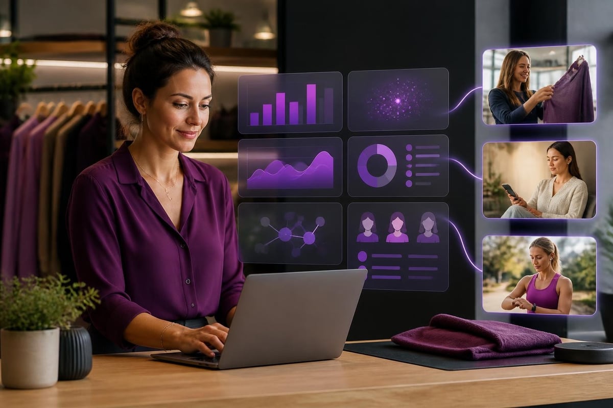 AI ad targeting workflow