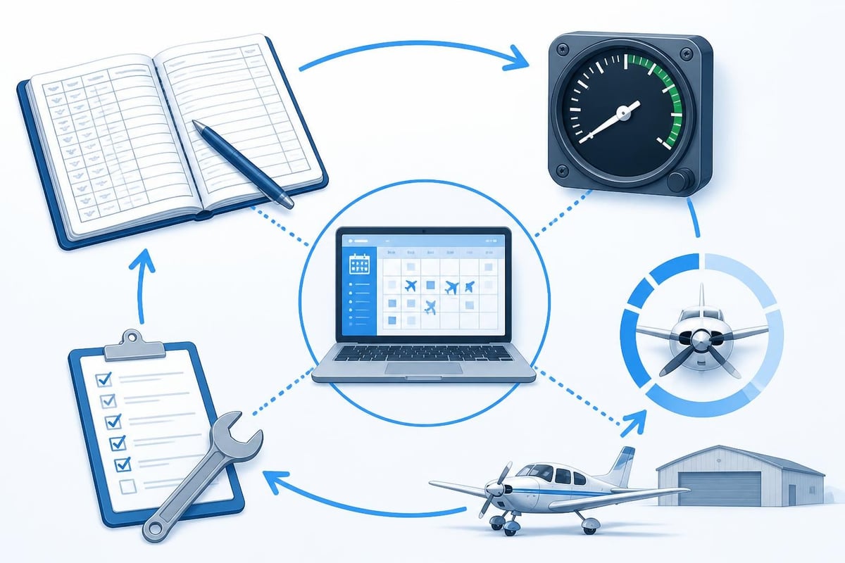 Logbook coordination workflow