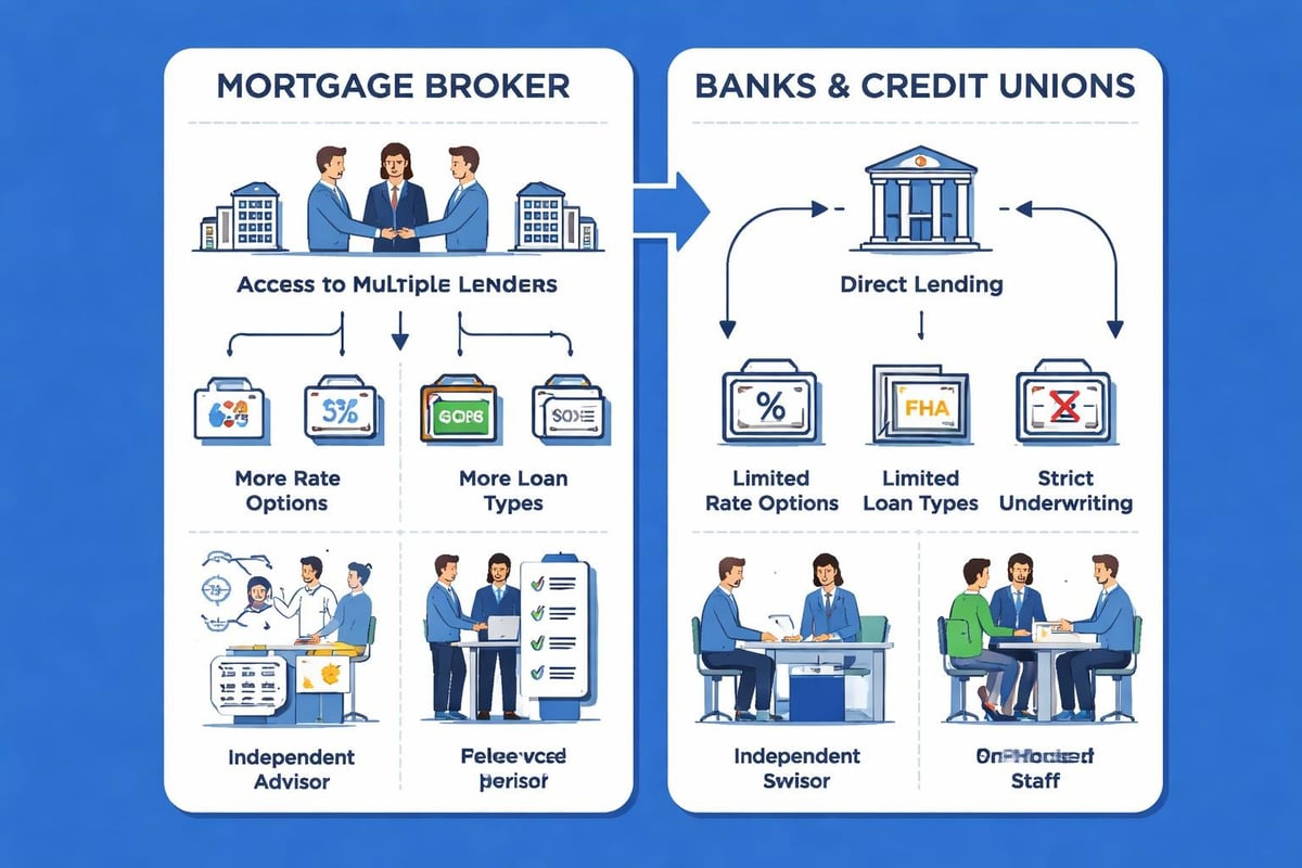 Broker versus direct lender comparison