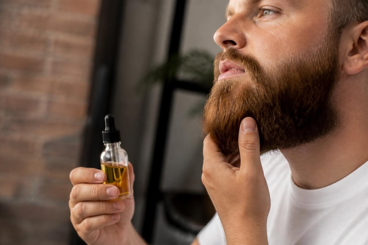 Beard care product ingredients and their biological effects